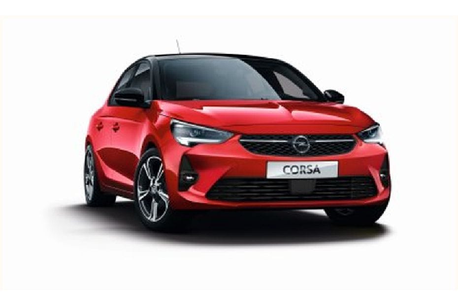 أوبل كورسا أحمر