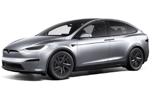 Tesla Model X Lunar Silver