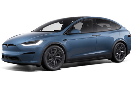 Tesla Model X Frost Blue Metallic