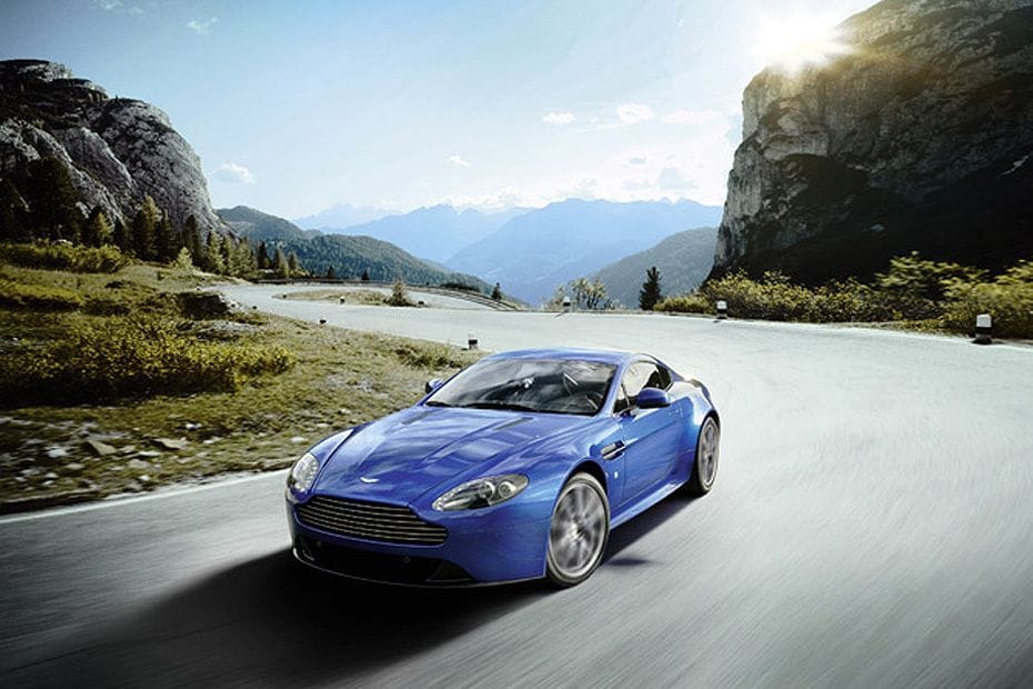 Aston Martin Vantage Front Side View