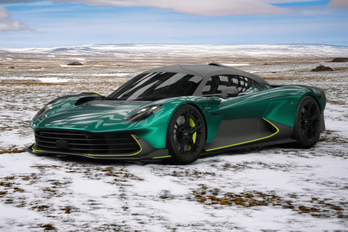 أستون مارتن  فالهالا Front angle low view