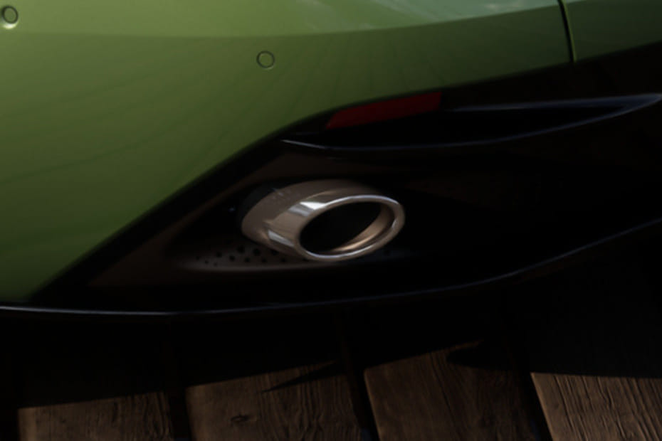 Exhaust Pipe of Aston Martin DB12
