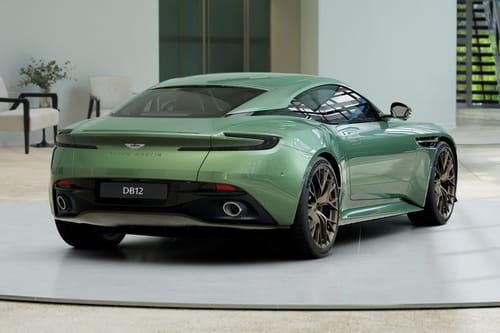 DB12 Rear angle view