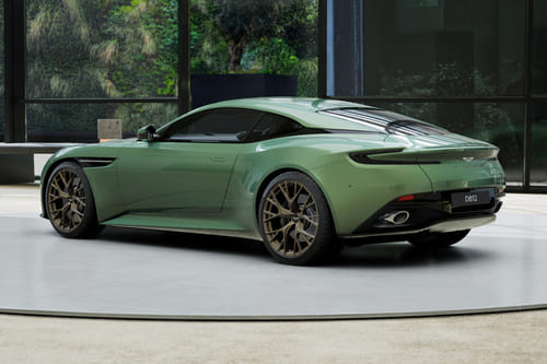 Rear Cross Side View of Aston Martin DB12