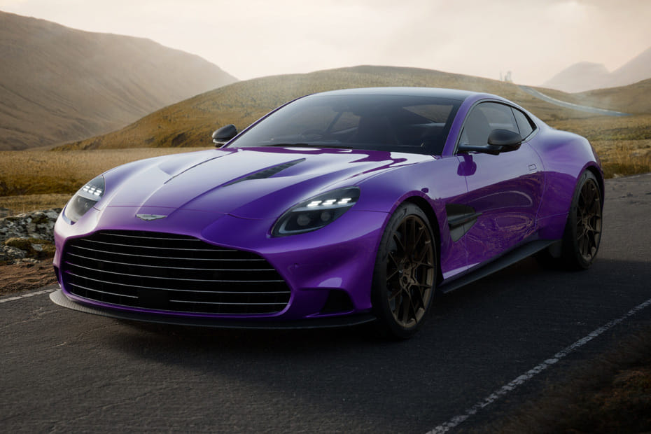 Aston Martin Vanquish Front Side View