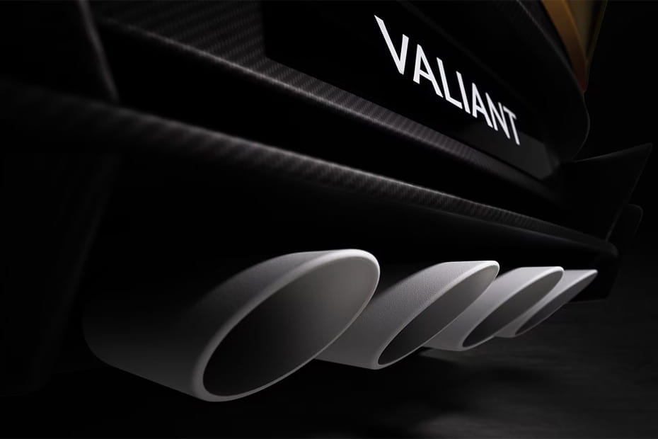 Exhaust Pipe of Aston Martin Valiant