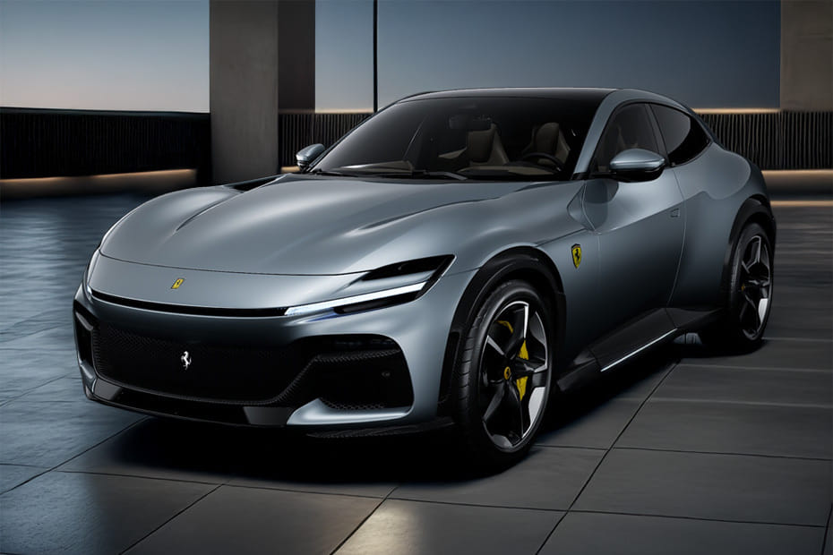 فيراري  بوروسانجوي Front angle low view