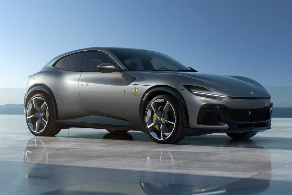 Ferrari Purosangue Front Cross Side View