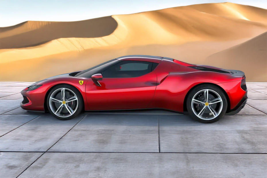 296 GTB Side view