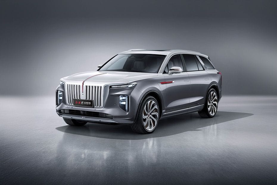 Hongqi EHS9 Front Cross Side View