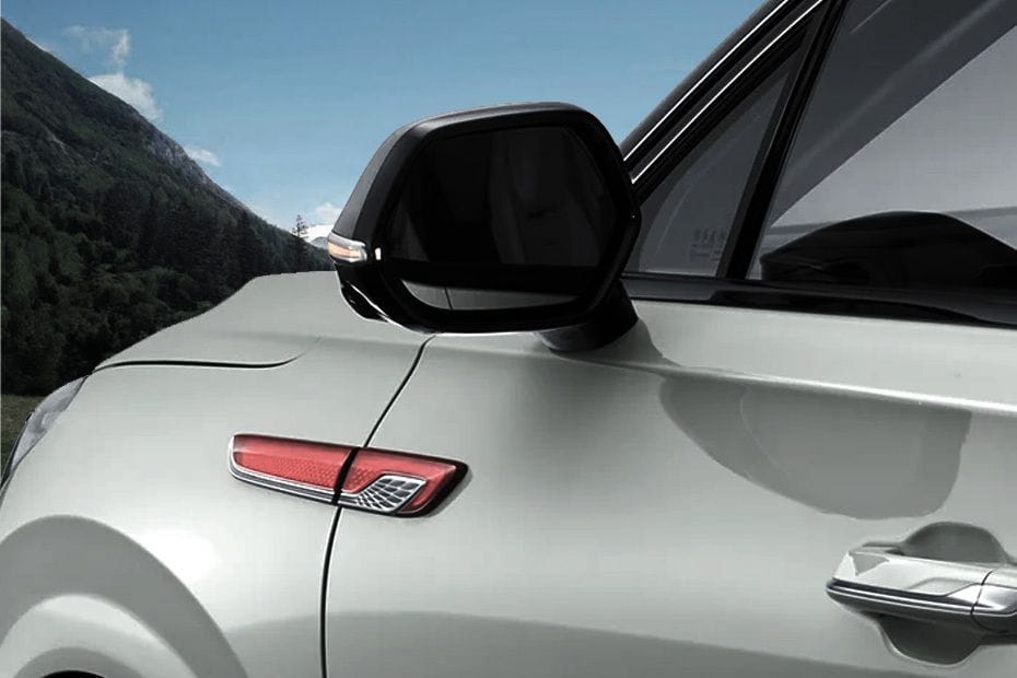 هونشي HS3 Drivers Side Mirror Rear Angle