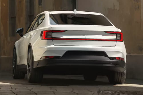 Rear Medium View of Polestar 2