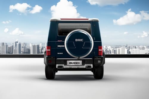 Full Rear View of بايك بي جي 80