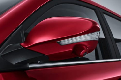 بايك إكس 35 Drivers Side Mirror Rear Angle