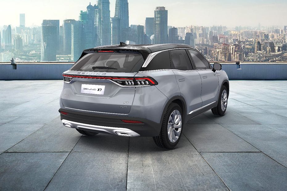 Rear Cross Side View of بايك إكس 7