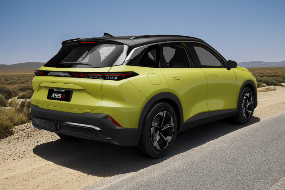 X55 Rear angle view