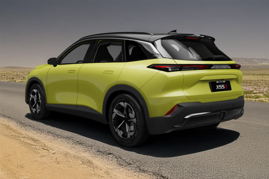 Rear Cross Side View of بايك X55