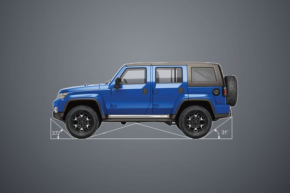 BAIC BJ40-C Side Medium View