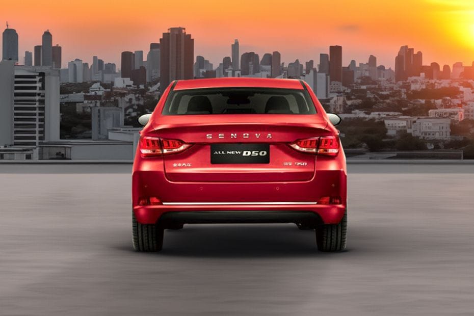 Rear Medium View of BAIC D50