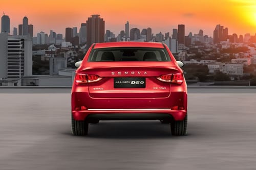 Rear Medium View of BAIC D50