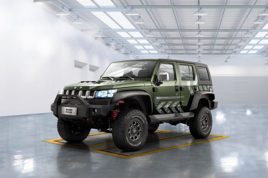 بايك BJ40 S Front Cross Side View