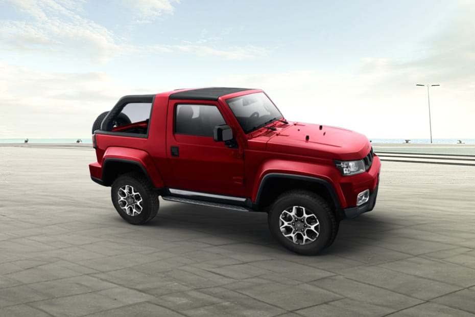 BAIC BJ40 F Front Cross Side View