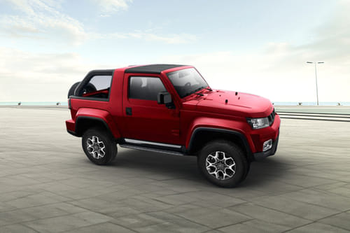 بايك BJ40 F Front Cross Side View