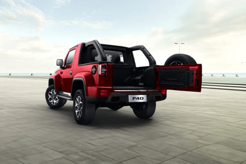 Rear Medium View of بايك BJ40 F