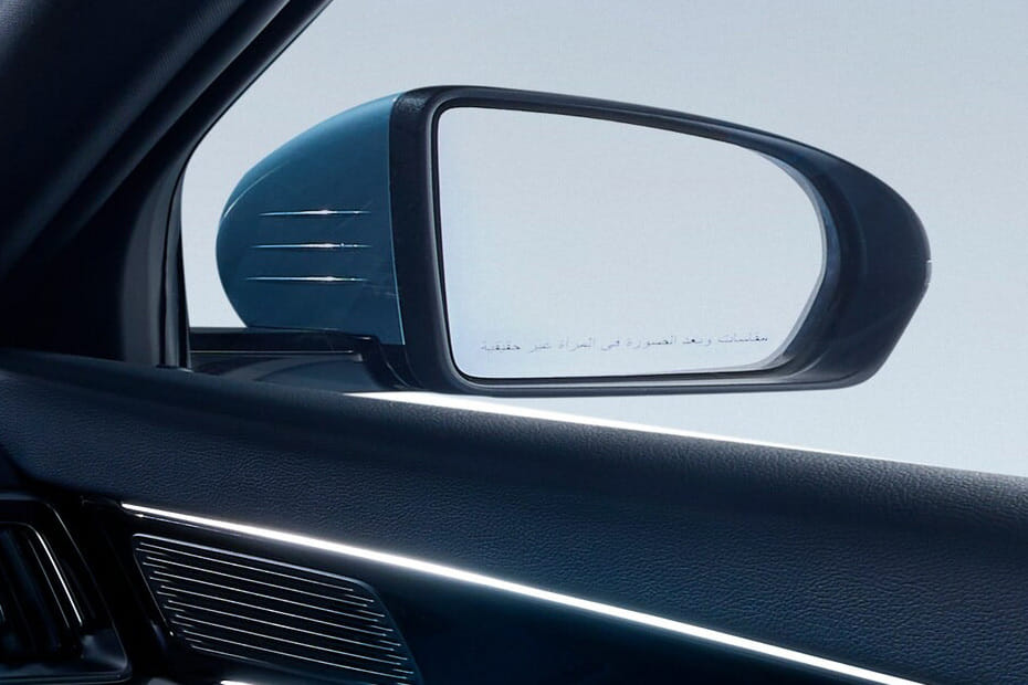 BYD Song Plus Drivers Side Mirror Rear Angle