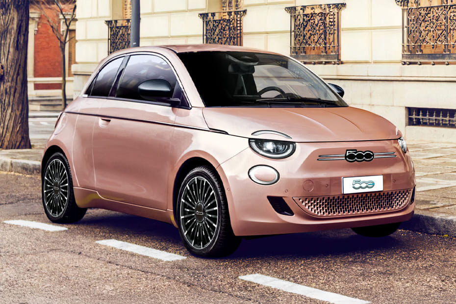 فيات 500E Front Medium View