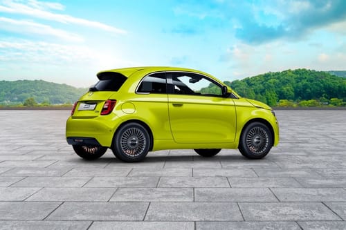 500E Rear angle view