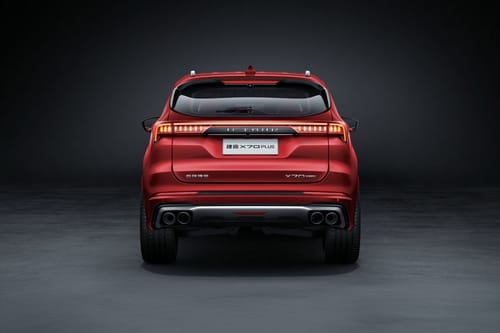 X70Plus Rear angle view