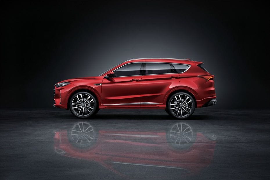 X70Plus Side view