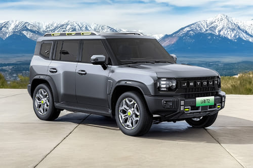 Jetour T2 i-DM Front Cross Side View