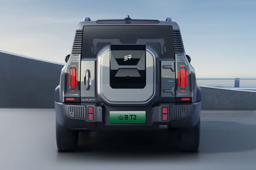 Full Rear View of Jetour T2 i-DM