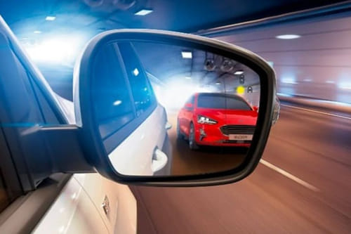 Ford Edge Drivers Side Mirror Rear Angle