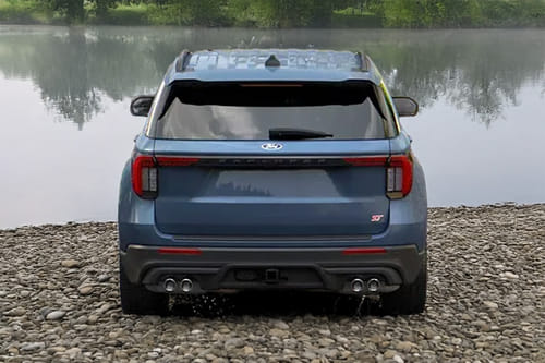 Full Rear View of Ford Explorer