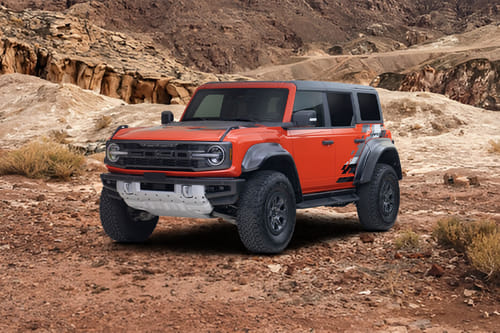 Ford  Bronco Raptor Front angle low view