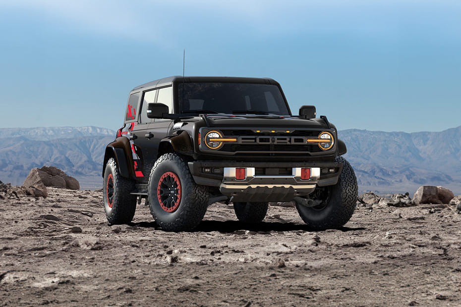 Bronco Raptor Medium Angle Front View