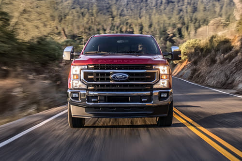 Full Front View of Super Duty