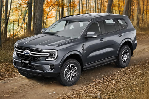 Ford  EVEREST Front angle low view