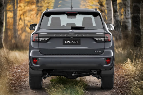 Full Rear View of Ford EVEREST