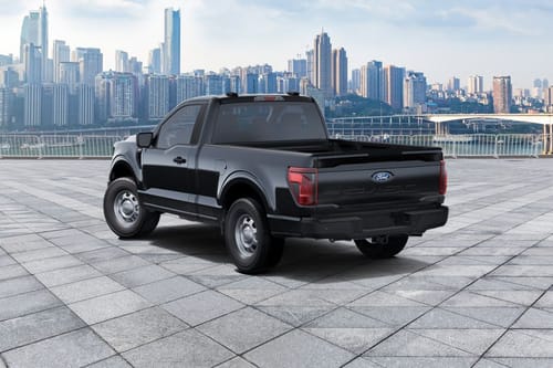 Rear Cross Side View of Ford F-150 (2026)
