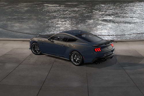 Rear Medium View of Ford Mustang