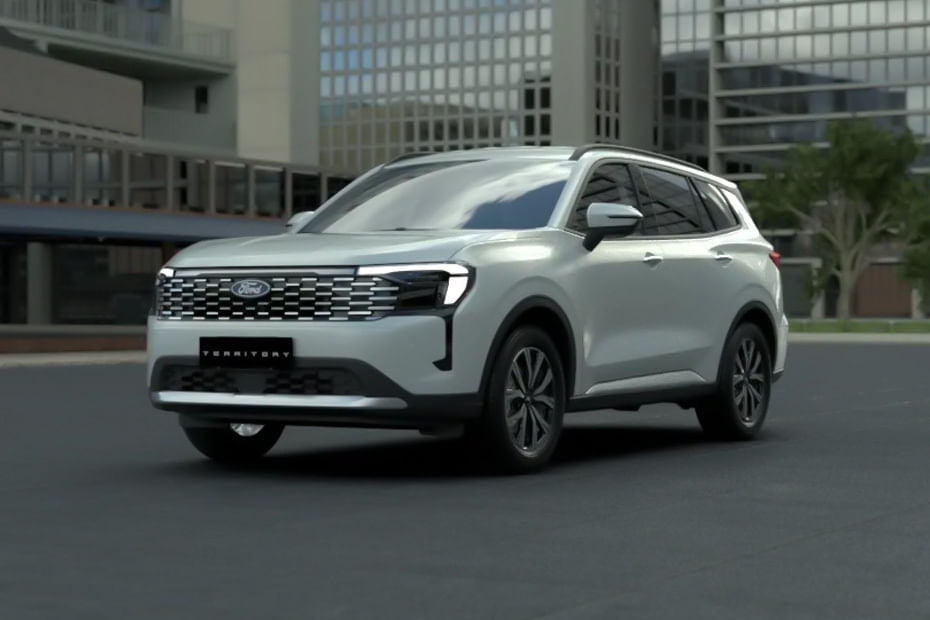 Ford  Territory Front angle low view