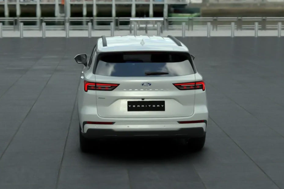 Full Rear View of Ford Territory