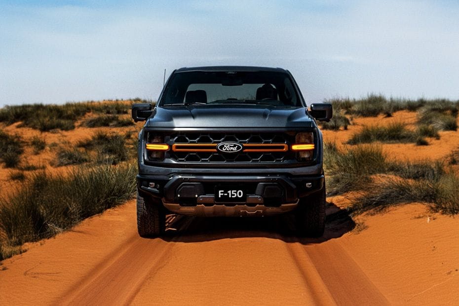 Full Front View of F 150