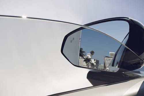 زيكر X Drivers Side Mirror Rear Angle