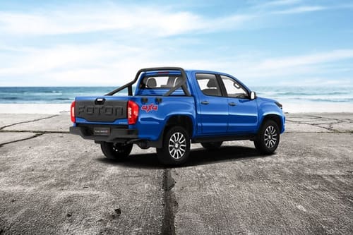 Rear Cross Side View of PETROMIN FOTON Tunland G7