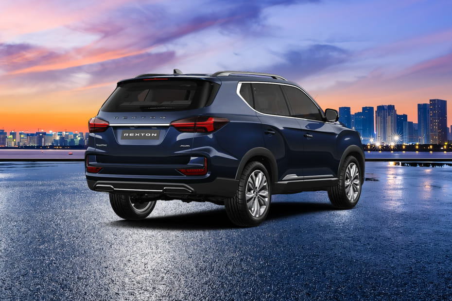 Rexton Rear angle view